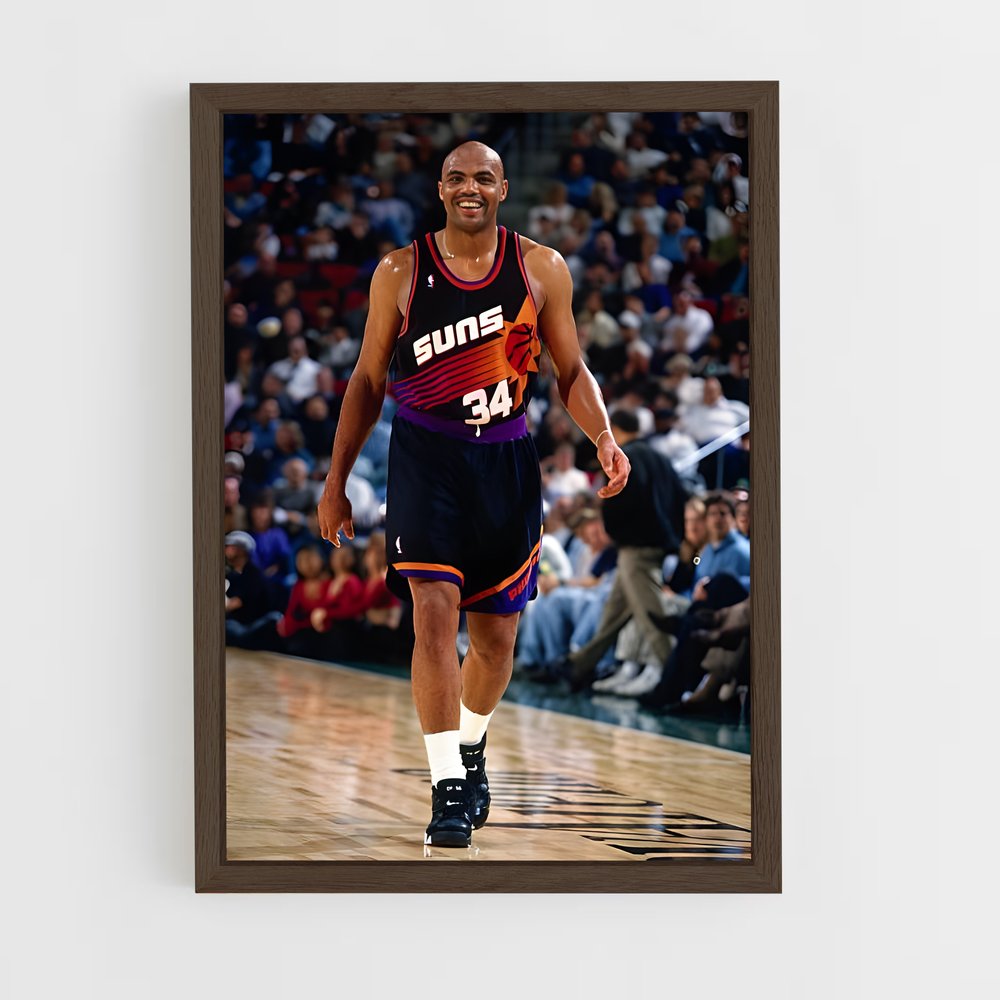 Poster Charles barkley parquet – affiche Basketball (vue 5)